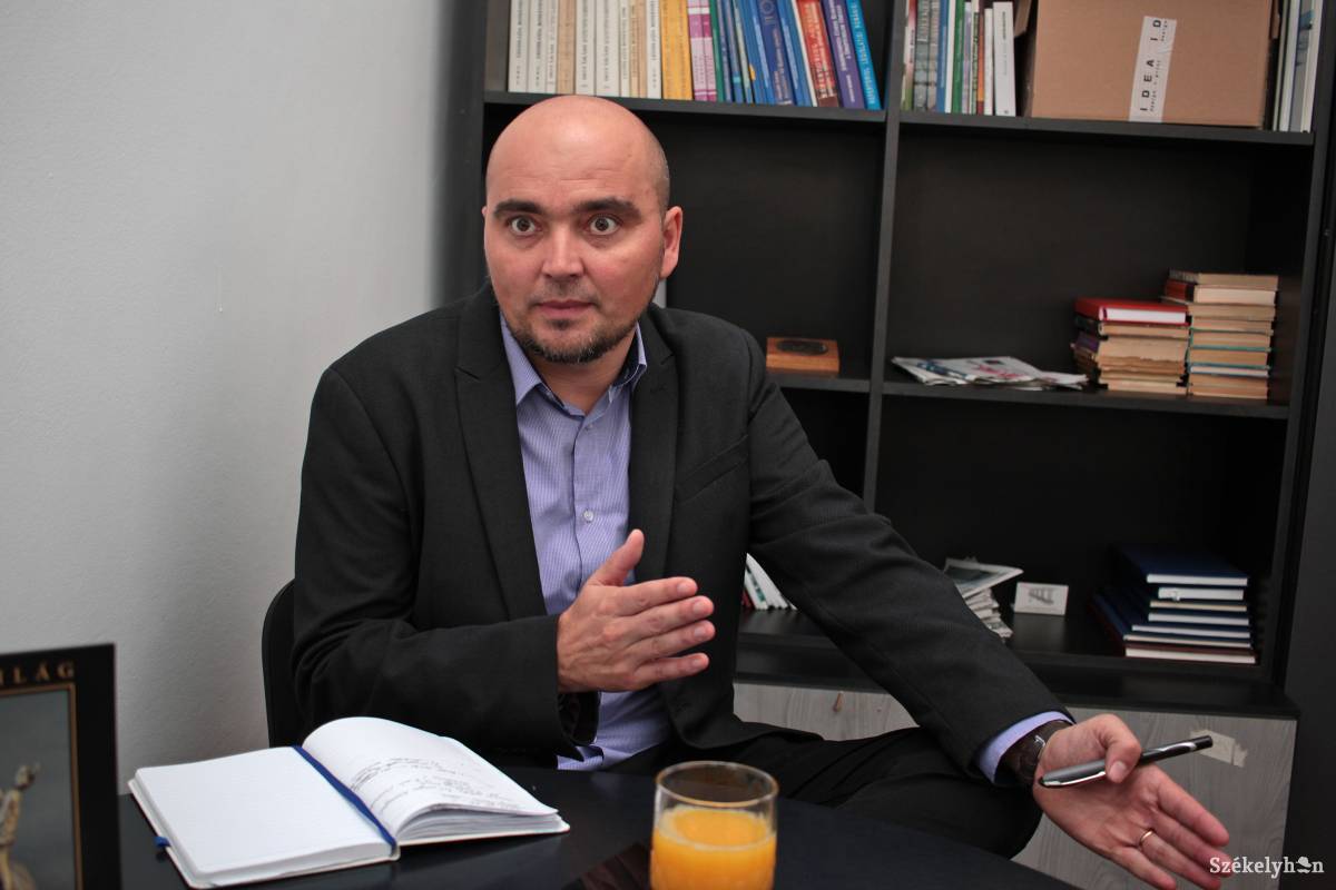 Novák Csaba Zoltán. Nem hagyta szó nélkül Dorin Florea kijelentéseit • Fotó: Haáz Vince