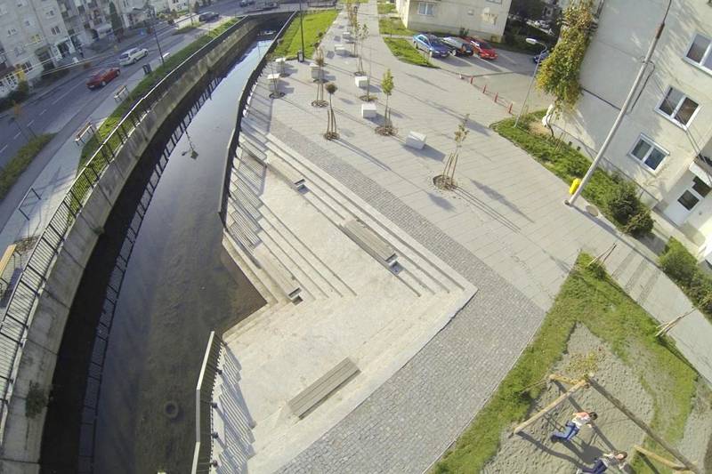 Emberbarát változás Szászrégenben, amelyet Kolozsvárról is dícsérnek •  Fotó: blog.cluj.info