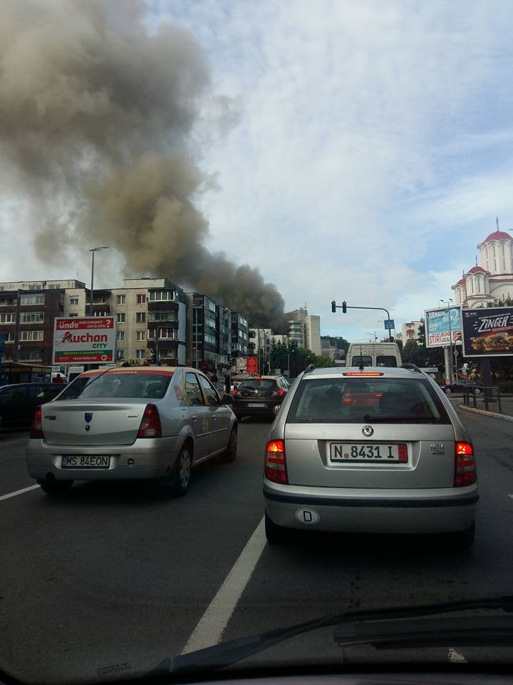 •  Fotó: Facebook/Info Trafic Târgu Mureș