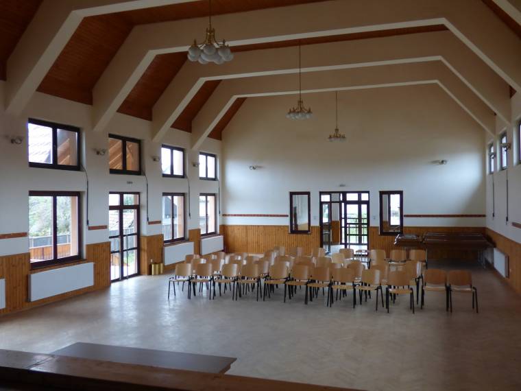 Igazi közösségi épület a kiskendi kultúrotthon