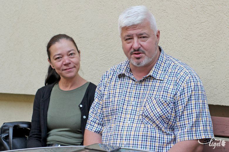 Gönczi Katalin és Szőllősy-Pénzes Szilárd - ők még az alapító Antal Páltól tanultak •  Fotó: Haáz Vince