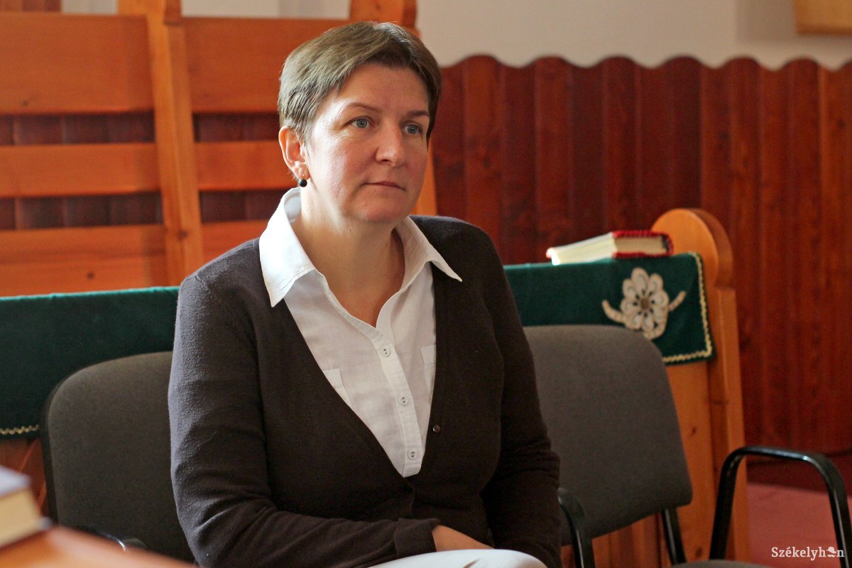 Papp Noémi. Ünnepre készül a közösségük •  Fotó: Haáz Vince