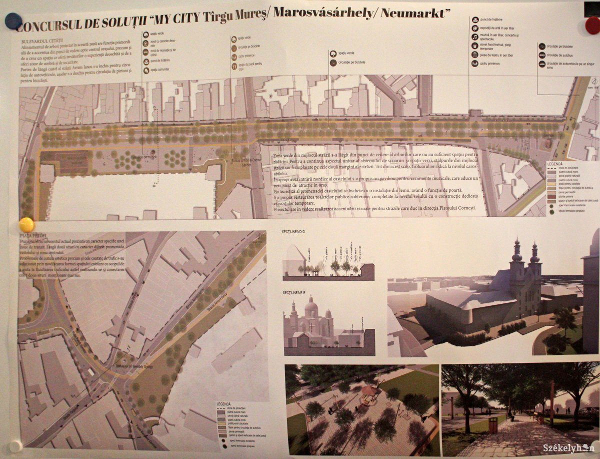 A főtér átalakításakor figyelembe kellett venni az épített örökséget is •  Fotó: Haáz Vince