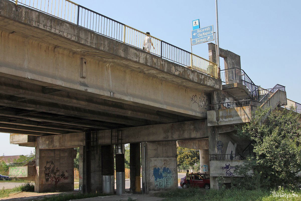 Hamarosan elkezdik a nagy Maros-híd felújítási munkálatait &bullet;  Fotó: Haáz Vince
