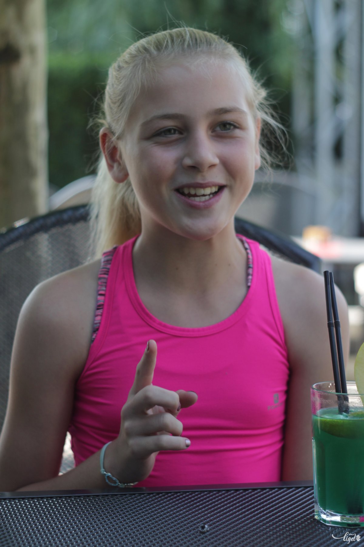 Vivien 11 éves, a jövőjében is szerepet kap majd a tánc •  Fotó: Haáz Vince