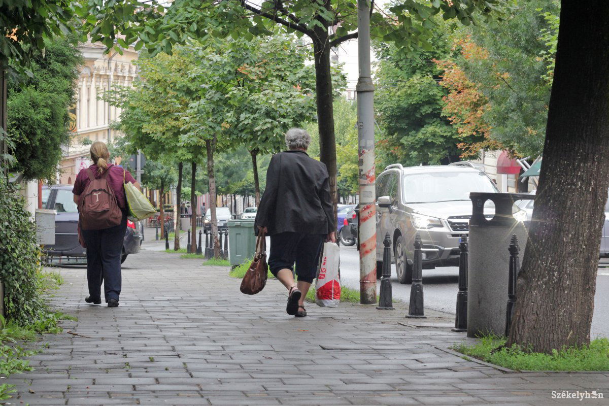 Igény van arra, hogy sétáutca legyen a Bolyai • Fotó: Haáz Vince