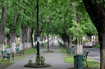 Forgalomkorlátozás a marosvásárhelyi Vársétányon