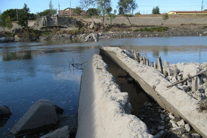 A száz éve épített létesítmény 2011 őszén volt újra látható &bullet;  Fotó: Kelemen Árpád archívuma