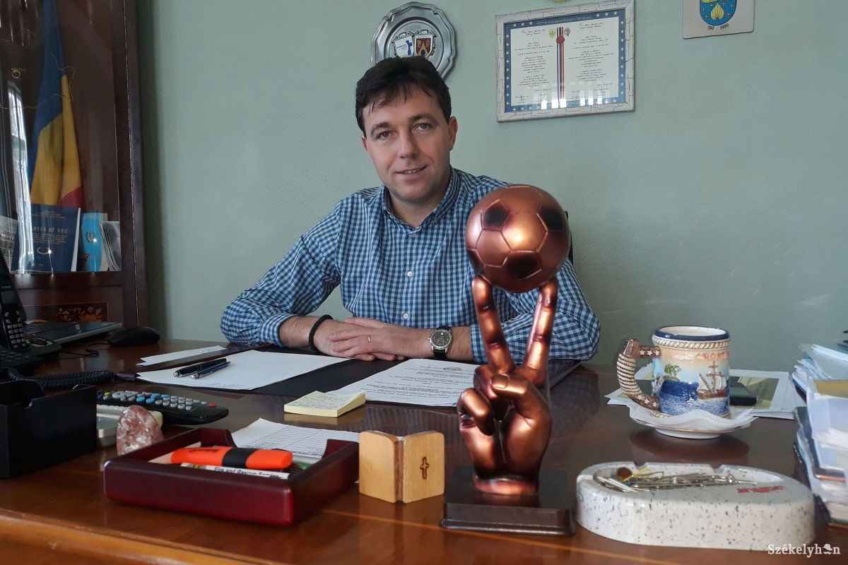 Sorin Megheșan 2012-től a város polgármestere • Fotó: Szucher Ervin