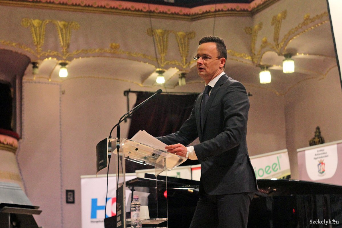 Szijjártó Péter (archív) &bullet;  Fotó: Haáz Vince