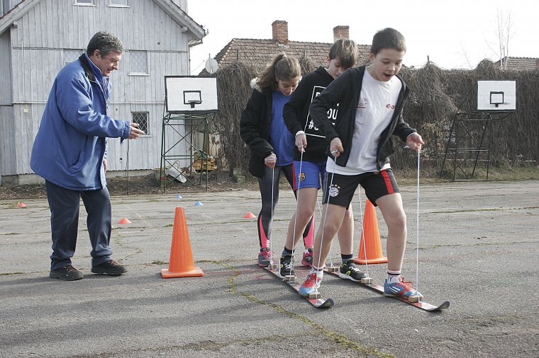 Kicsi, nem olyan havas, de a miénk ez a téli olimpia