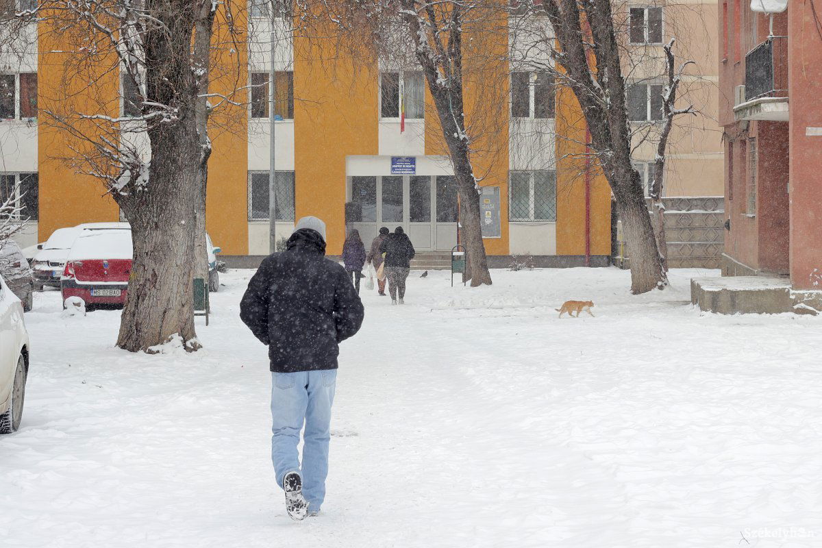 A Rozmaring utcai menhelyen éjjel-nappal fogadják azokat, akiknek nincs hová menniük •  Fotó: Haáz Vince