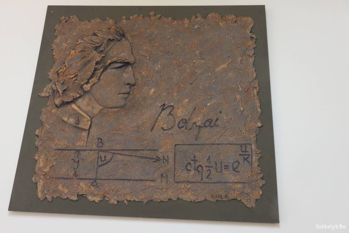 Bolyai János nem-euklidészi geometriai képlete is jelképezhetné a várost •  Fotó: Haáz Vince