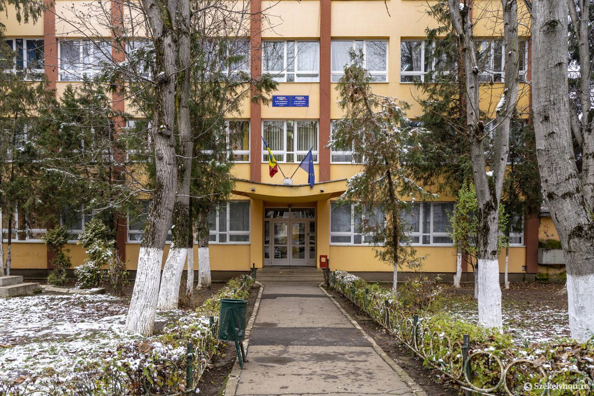 A marosvásárhelyi Liviu Rebreanu Általános Iskolának 1918 diákja van •  Fotó: Haáz Vince