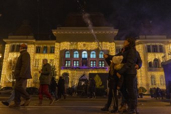 Két koncert, tűzijáték nélkül – utcai szilveszter Marosvásárhelyen