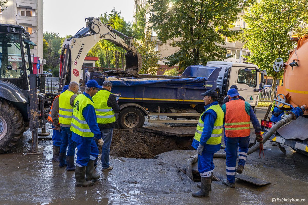 Az Aquaserv Maros-megyeszerte fejleszt és javít •  Fotó: Haáz Vince