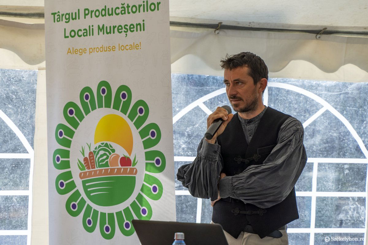 Ladó Hunor érdeklődési területe az ökológiai gazdálkodás • Fotó: Haáz Vince