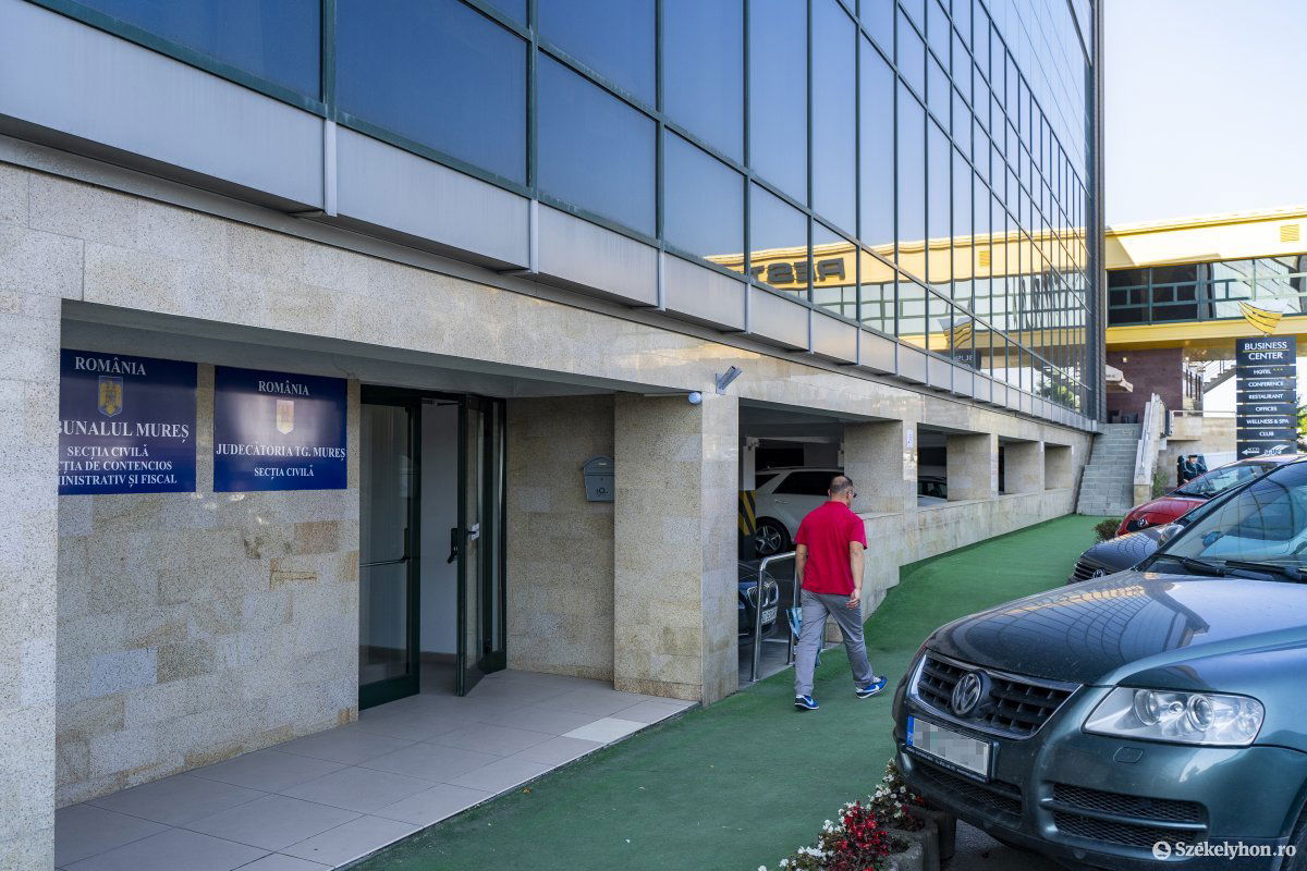 A Hargita Megyei Törvényszéken nincs megfelelő számú büntetőbíró, ezért került a tárgyalás Marosvásárhelyre • Fotó: Haáz Vince