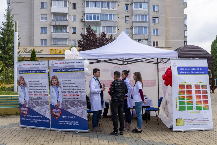 A szívinfarktus jeleire, okaira hívják fel a figyelmet