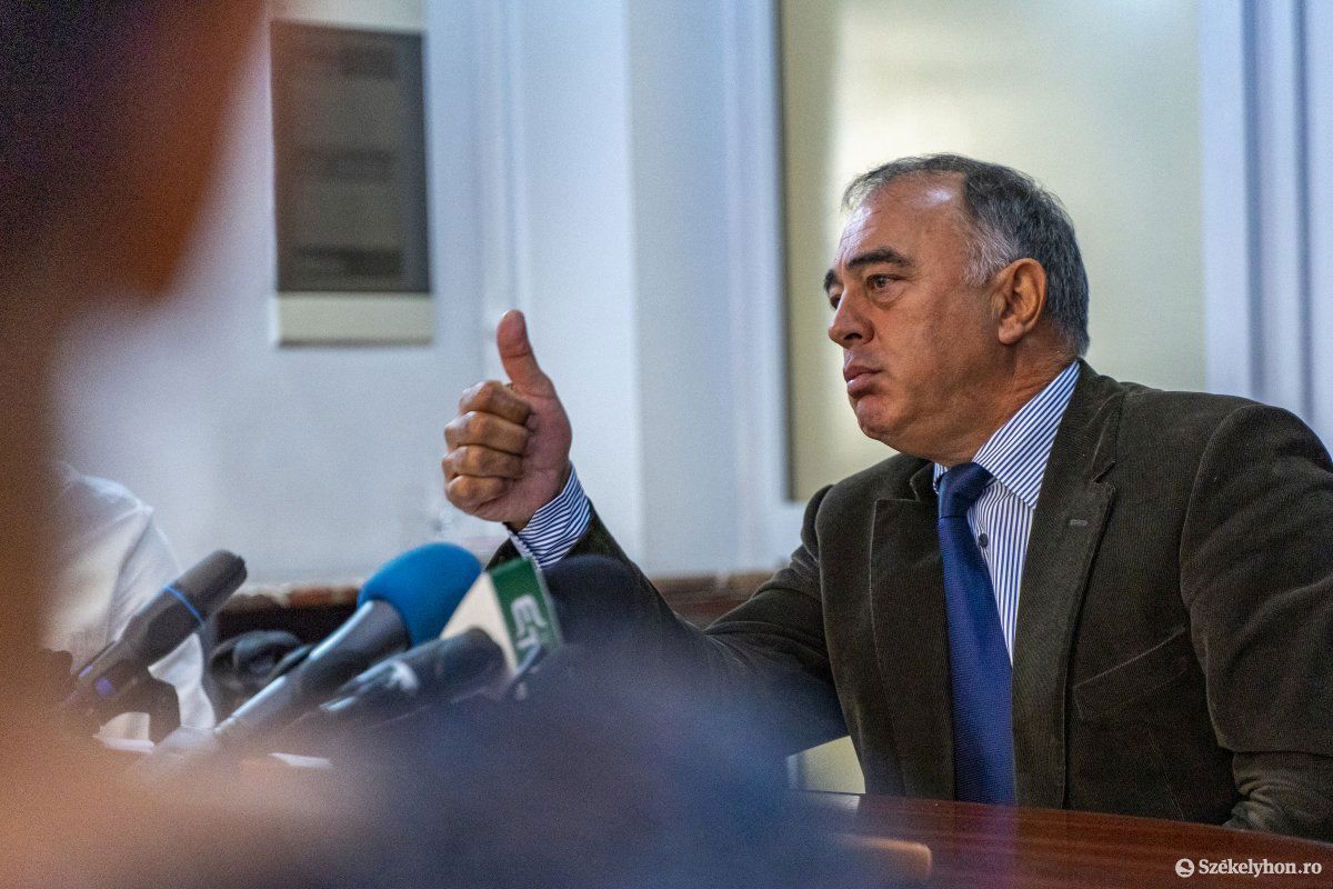 Dorin Florea. Kitart álláspontja mellett, ami miatt az Országos Diszkriminációellenes Tanács is eljárást indított •  Fotó: Haáz Vince