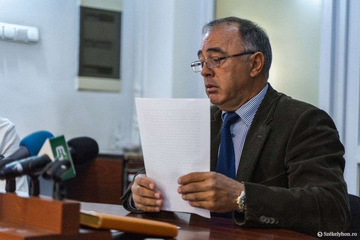 Florea szerint a tulajdonjog őket illeti •  Fotó: Haáz Vince