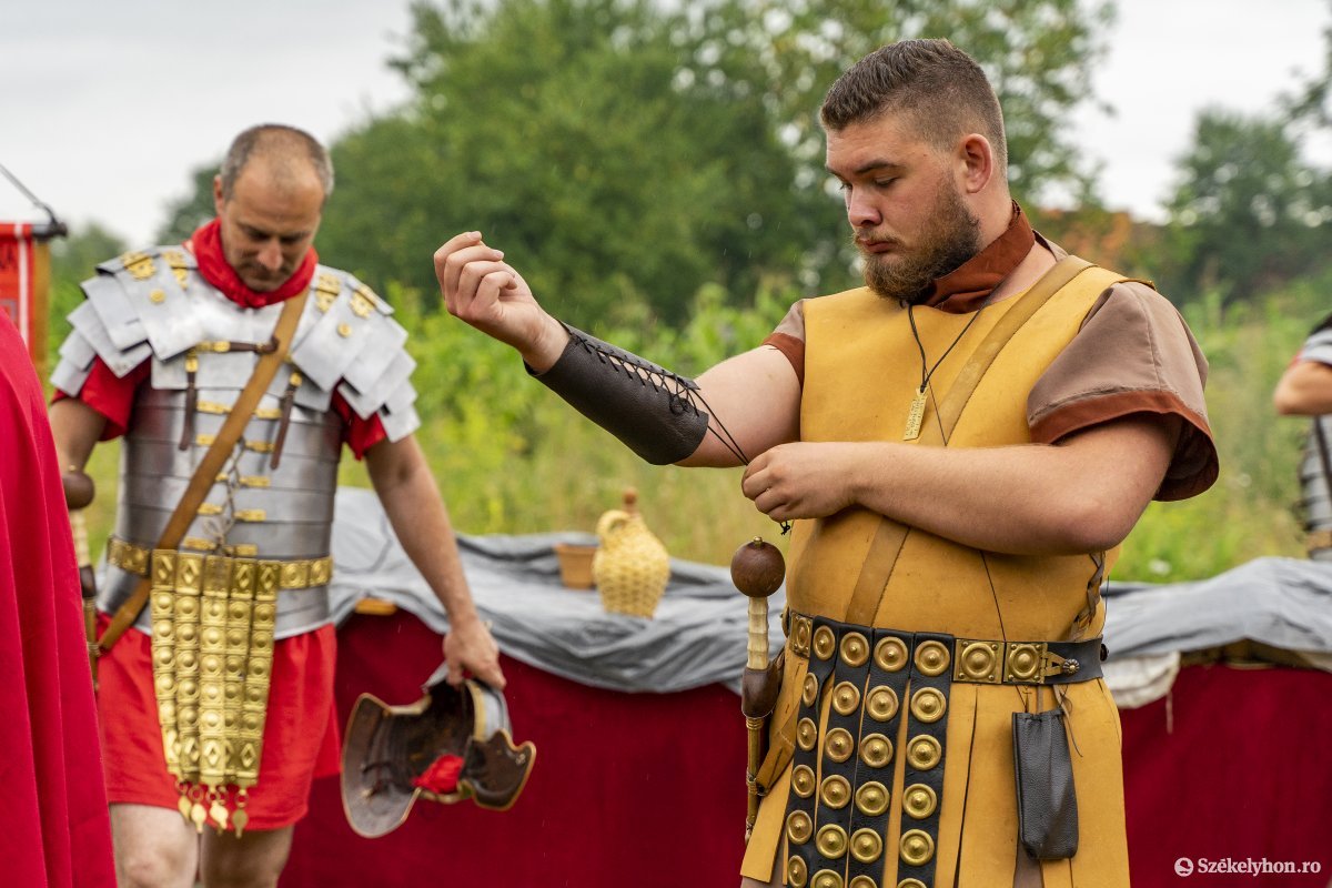 A római katonai bemutatókat megtartják idén is Mikházán •  Fotó: Haáz Vince