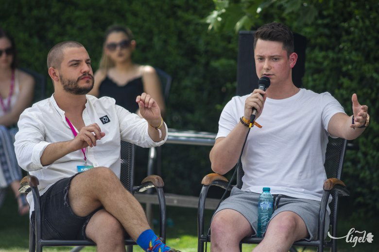 A VIBE Fesztivál meghívottjaként •  Fotó: Haáz Vince