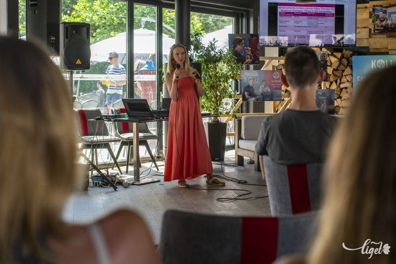 Génmódosításról egy fesztiválon •  Fotó: Haáz Vince
