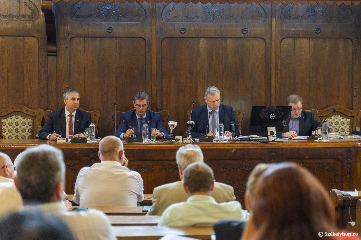 Útjavításra, ingatlan vásárlására, hóeltakarításra is juttatott pénzt a Maros megyei önkormányzat •  Fotó: Haáz Vince