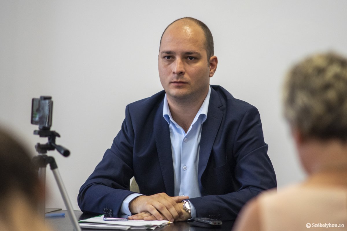 Kovács Mihály Levente a megyei és a városi RMDSZ-ben is fontos szerepet tölt be •  Fotó: Haáz Vince