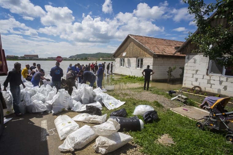 Átszakadt a gát Kerelőszentpálon
