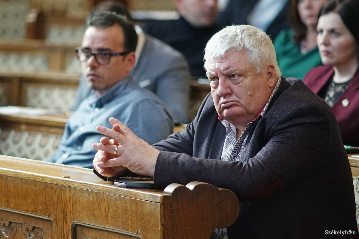 Someșan Ștefan tanár, volt tanfelügyelő &bullet;  Fotó: Haáz Vince