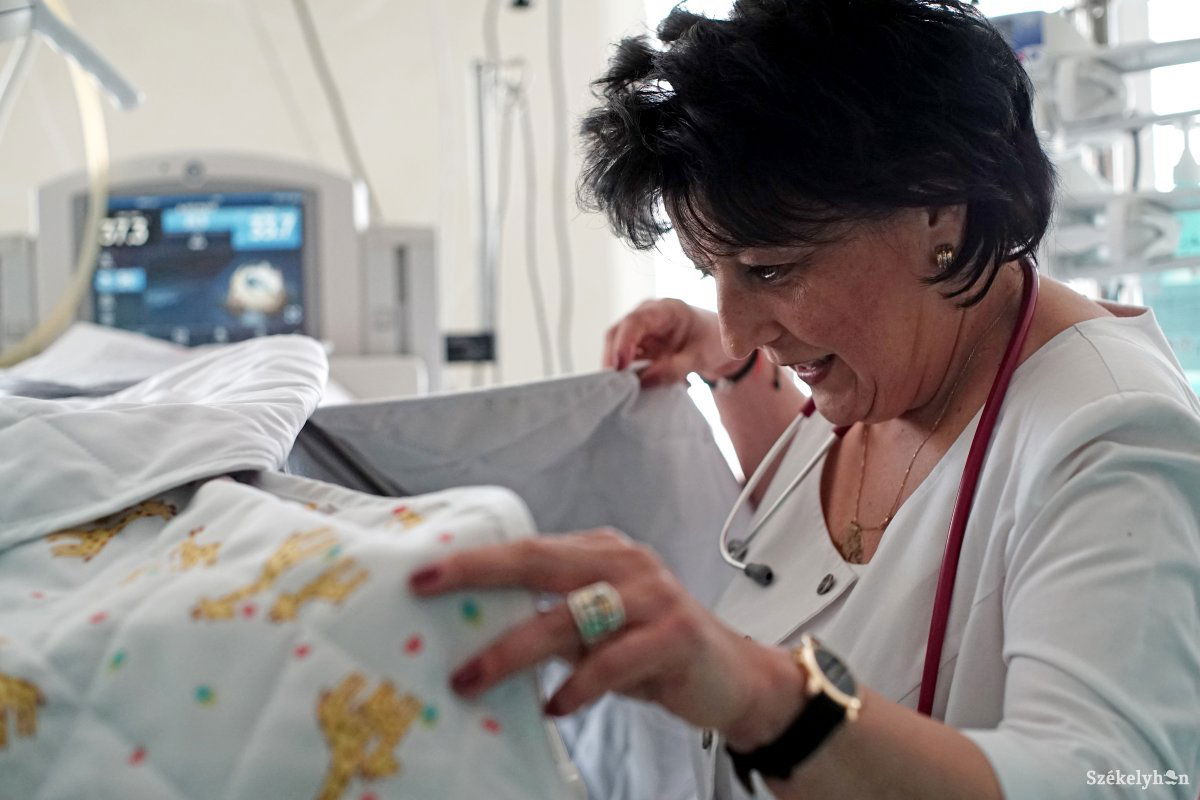 Manuela Cucerea főorvos, az újszülött osztály vezetője •  Fotó: Haáz Vince