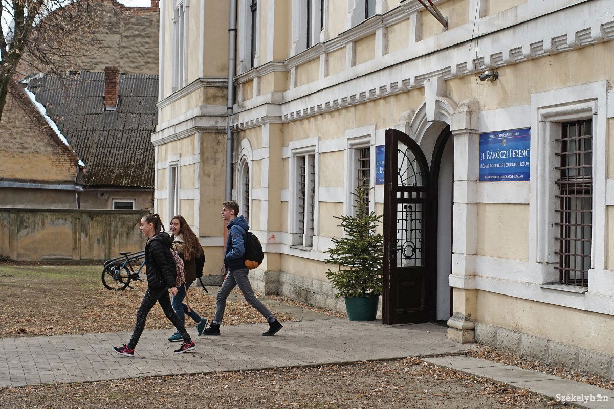 A tavaly szeptemberi tanévkezdéskor nyitotta meg kapuit a II. Rákóczi Ferenc Római Katolikus Gimnázium &bullet;  Fotó: Haáz Vince
