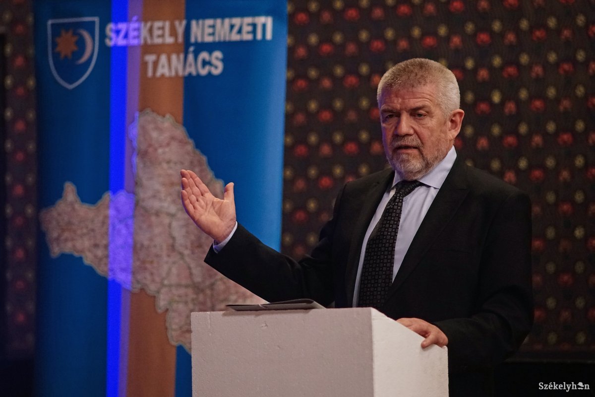 Izsák Balázs SZNT-elnök • Fotó: Haáz Vince