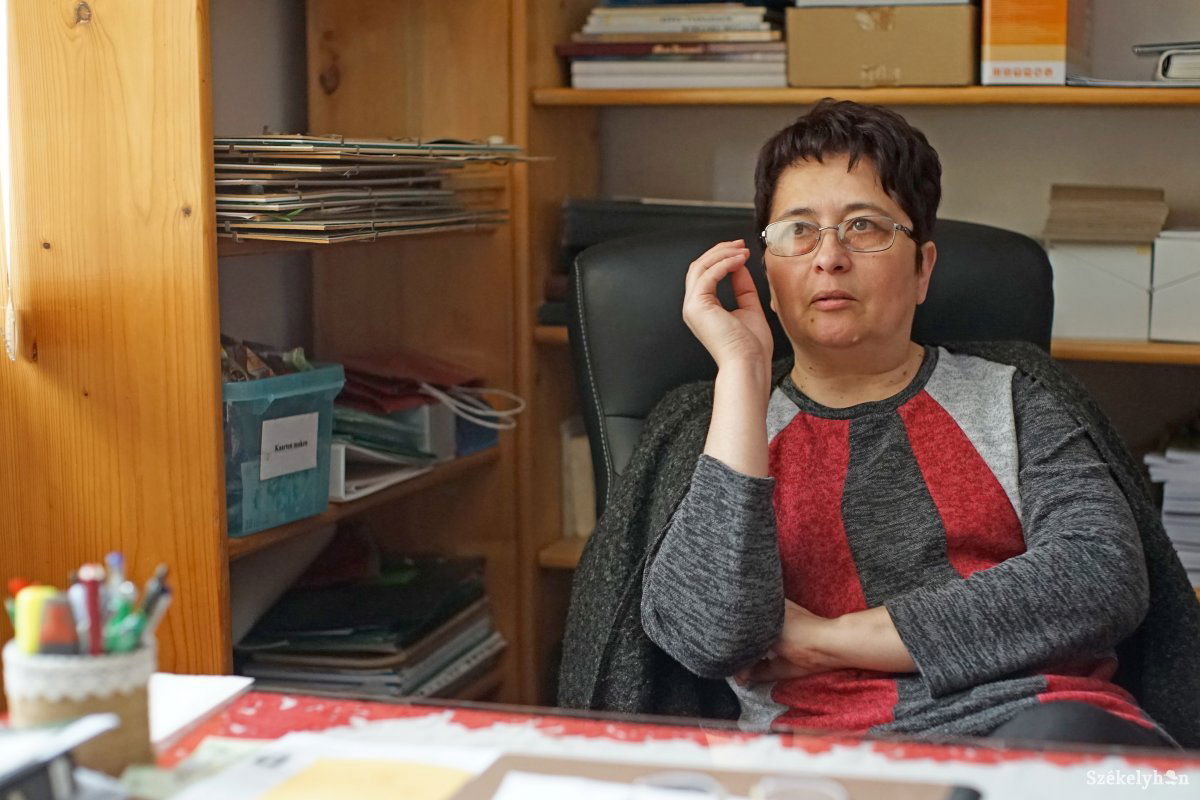 Berekméri Melinda református lelkész fontosnak érzi a nők szolgálatában az egyensúlyt •  Fotó: Haáz Vince