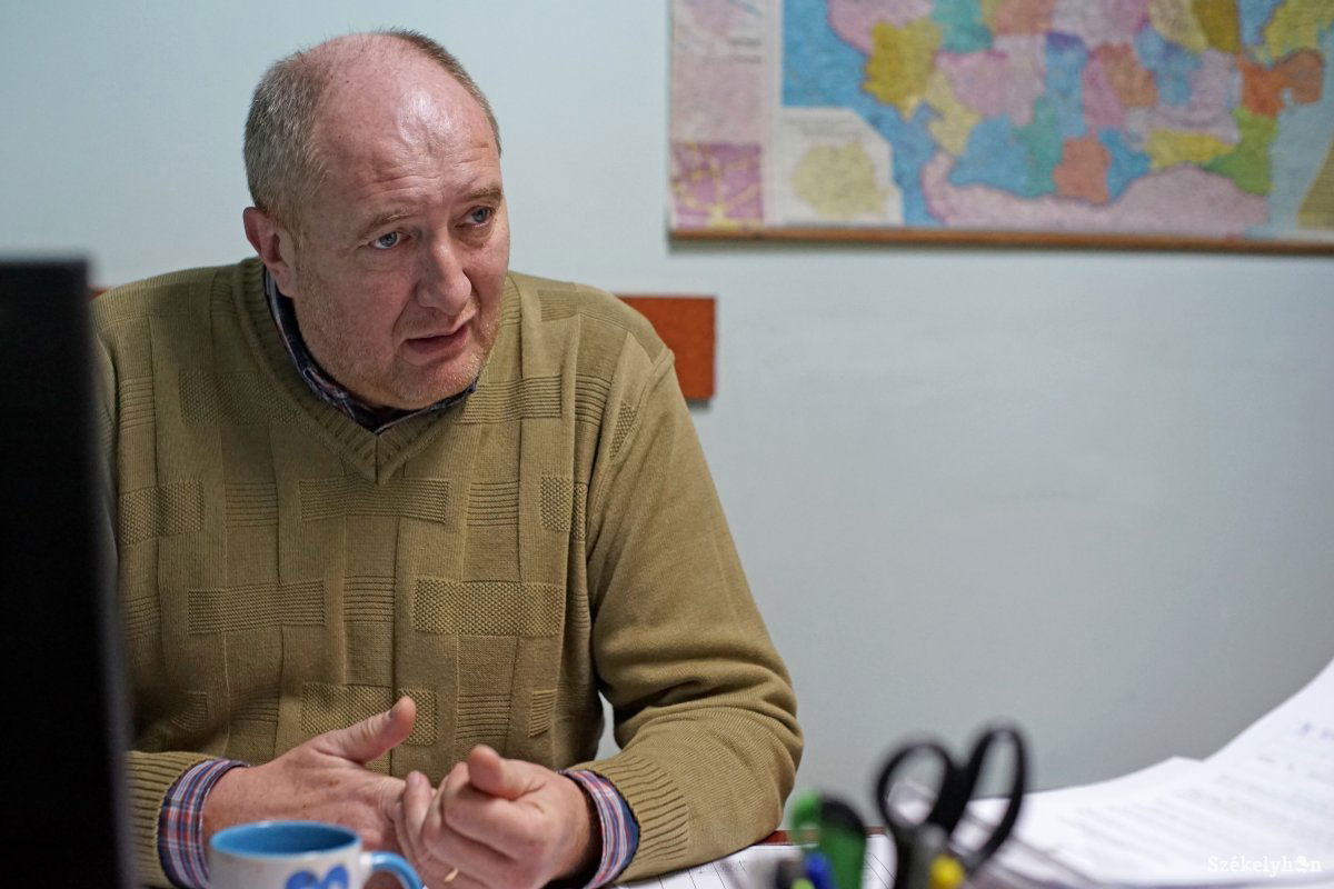 Székely István igazgató: senki felett nem ítélkezünk •  Fotó: Haáz Vince
