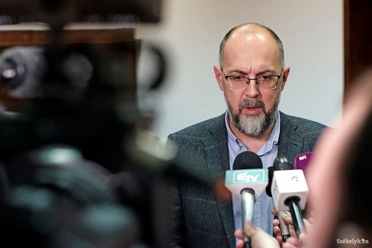 Kelemen Hunor RMDSZ-elnök •  Fotó: Haáz Vince