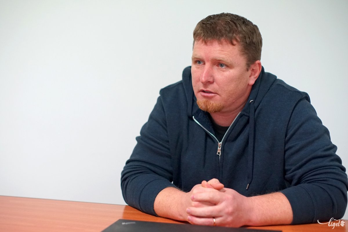 Kovács Róbert Zoltán Maros megyei hegyimentő •  Fotó: Haáz Vince