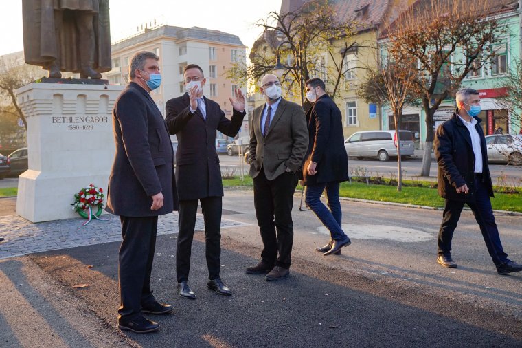 Szijjártó Marosvásárhelyen: jót tenne a magyar–román viszonynak egy erősebb RMDSZ a bukaresti parlamentben