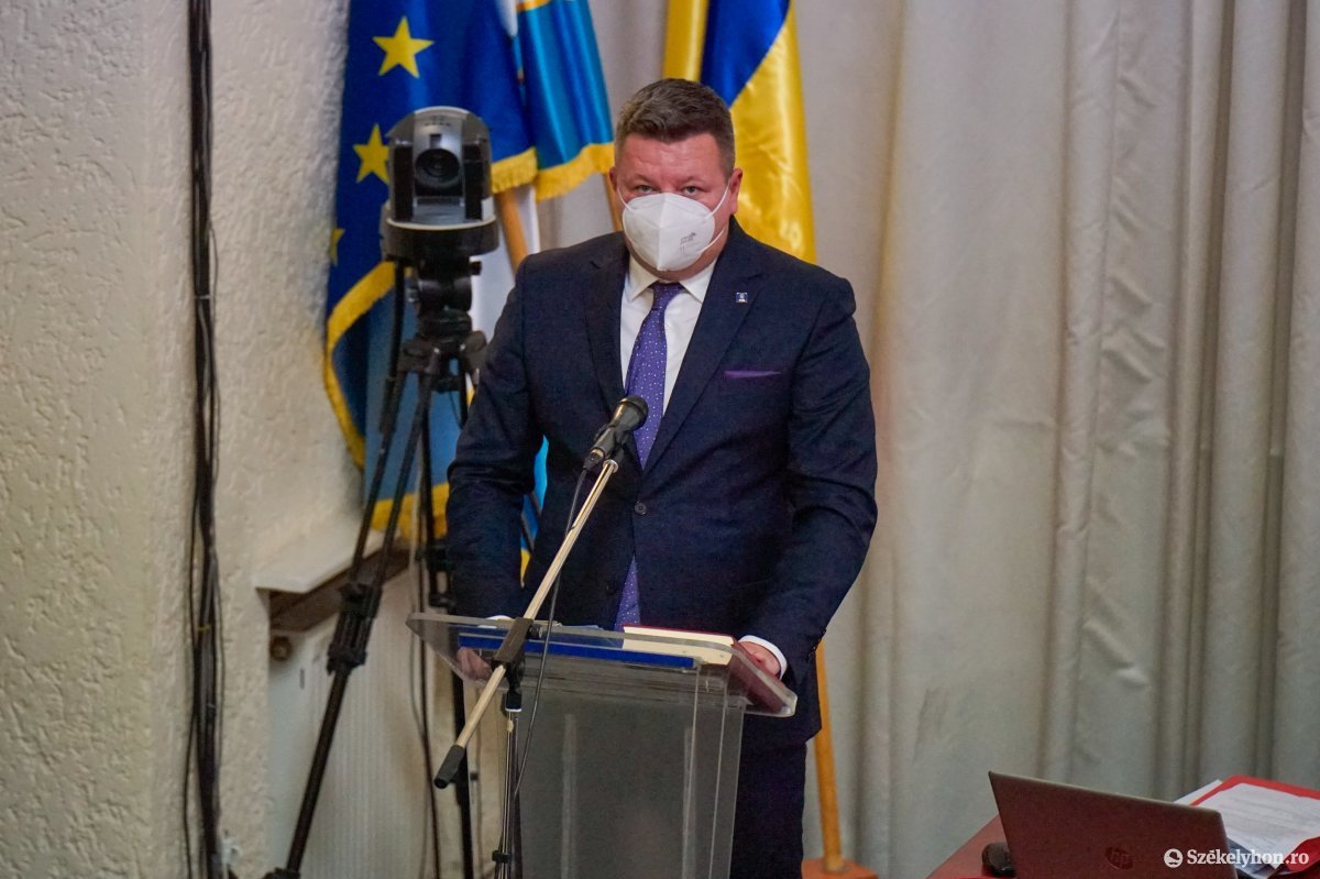 Alexandru György (PNL) a másik alpolgármester •  Fotó: Haáz Vince