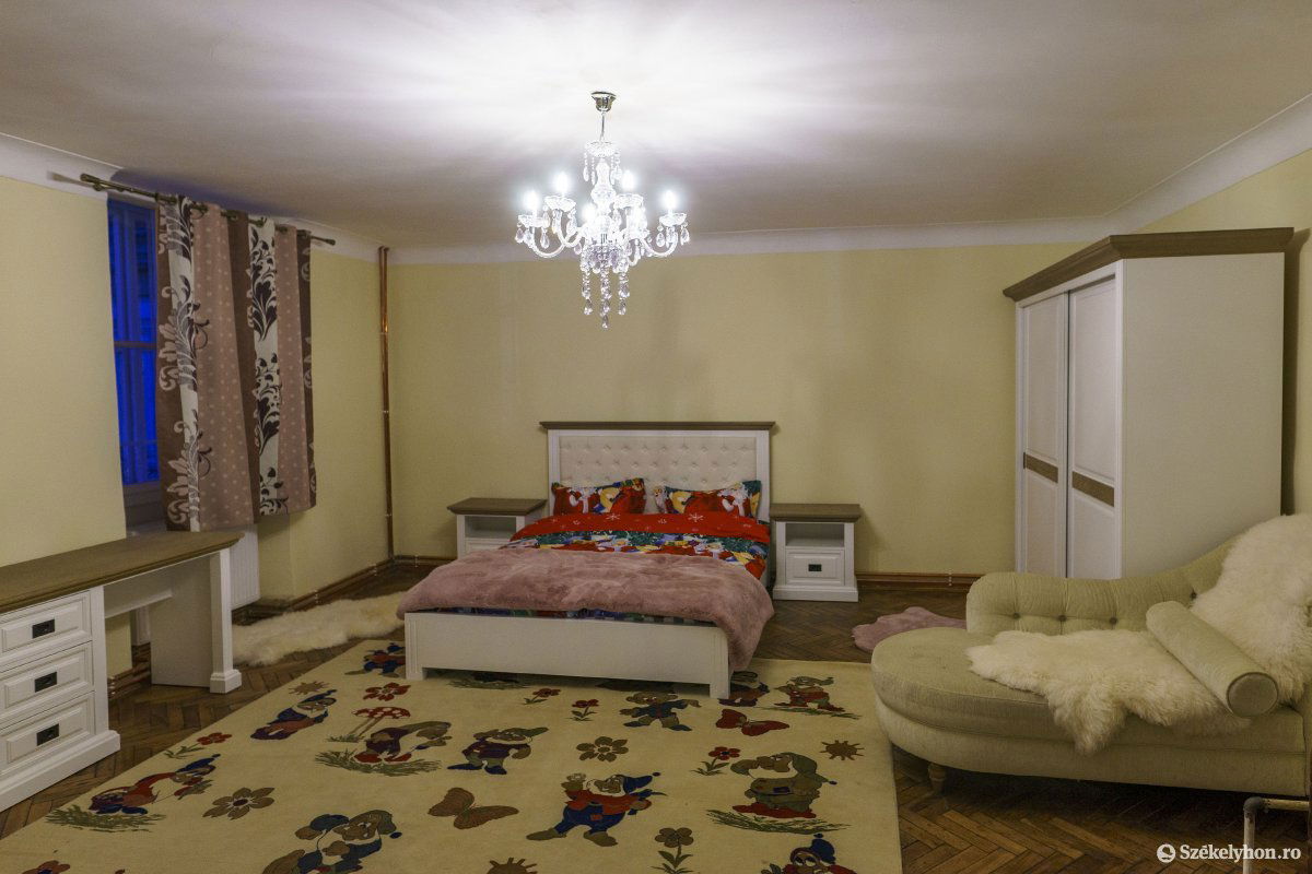 Lakosztály a Teleki-kastélyban &bullet;  Fotó: Haáz Vince