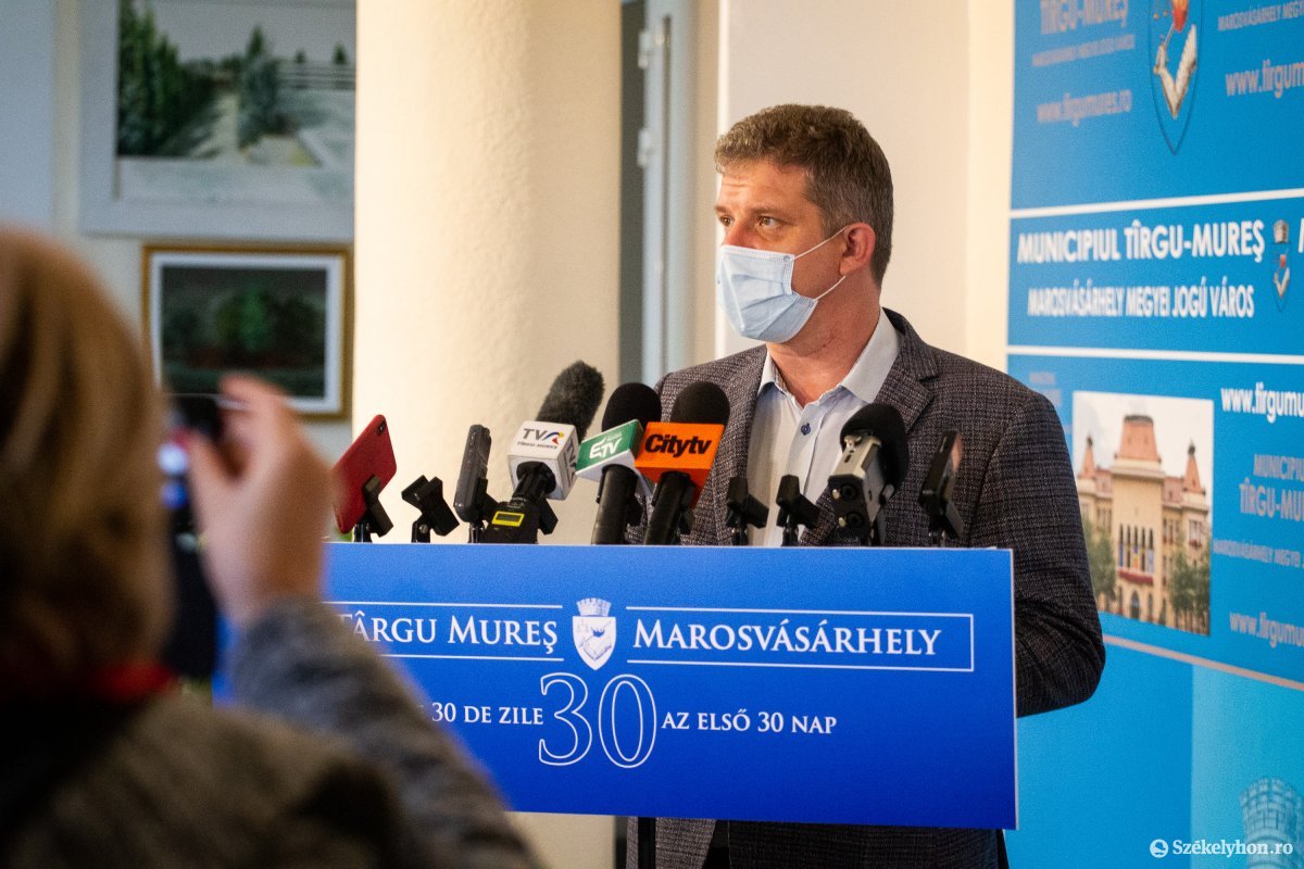 Soós Zoltán, Marosvásárhely polgármestere &bullet;  Fotó: Rab Zoltán