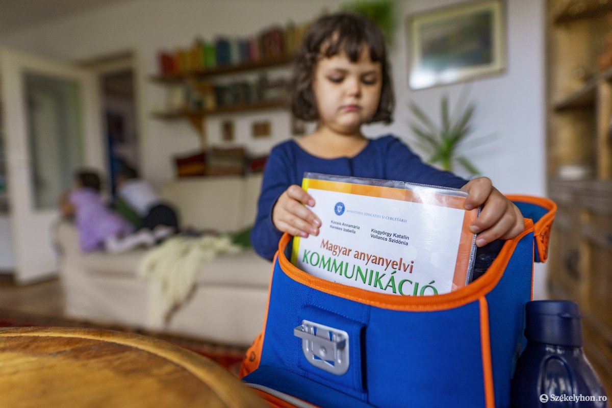 Az iskolából hazaérve mindenhez van kedve a gyereknek, csak a házi feladatokhoz nincs •  Fotó: Haáz Vince