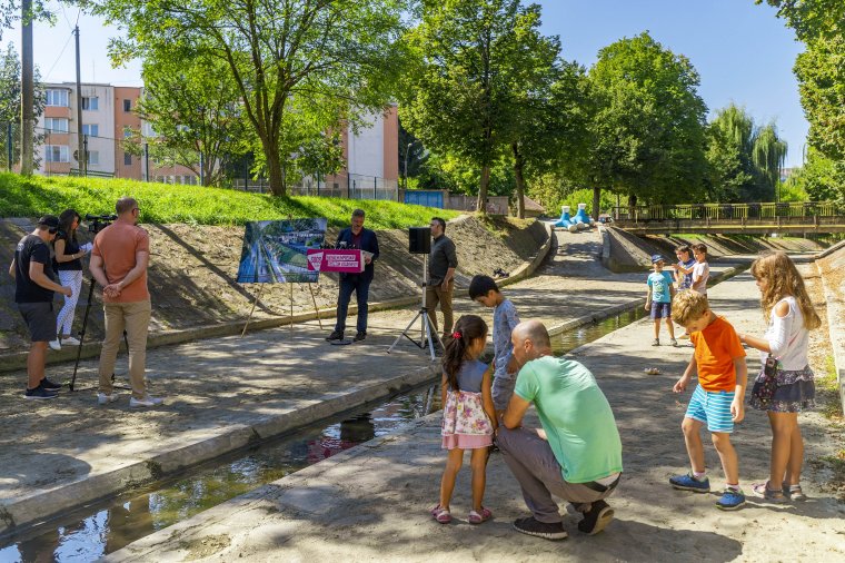 Zöldövezetté alakítaná a Poklos-patak környékét Soós Zoltán