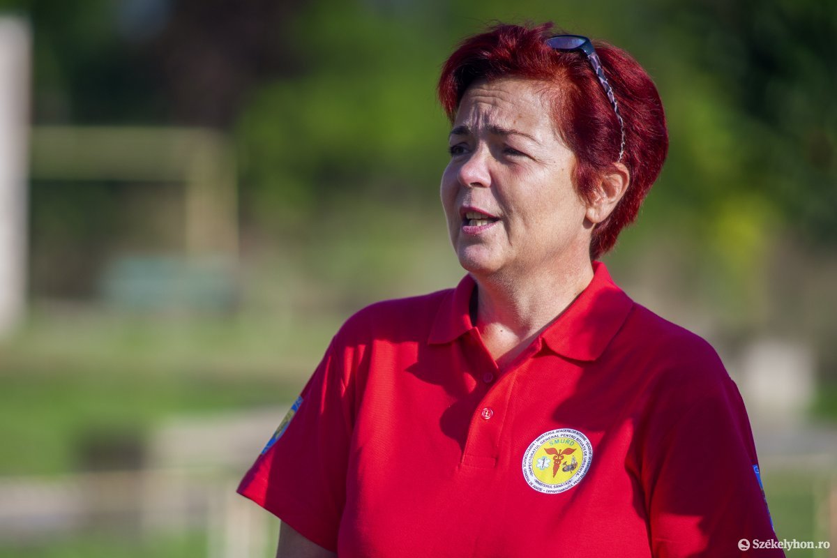 Vass Hajnal: minden tudásunkat az életmentés szolgálatába állítjuk &bullet;  Fotó: Haáz Vince