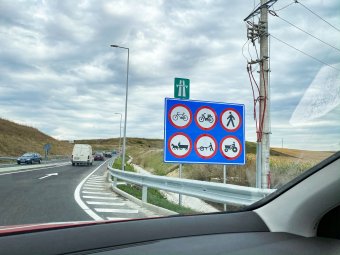 Forgalomkorlátozás két erdélyi autópálya-szakaszon
