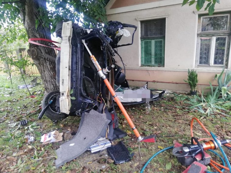 Halálos autóbaleset Andrássytelepen