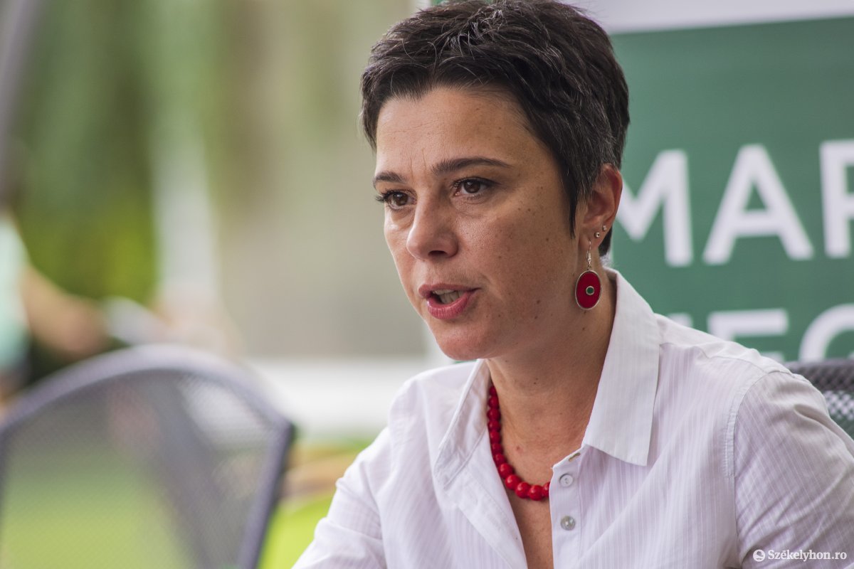 Csép Éva Andrea, az RMDSZ Maros megyei parlamenti képviselője, illetve a képviselőház munka- és szociális ügyekért felelős szakbizottságának alelnöke •  Fotó: Haáz Vince
