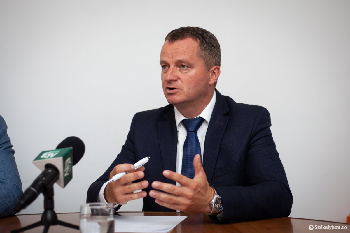 Mezei János, az Erdélyi Magyar Szövetség (EMSZ) székelyföldi társelnöke •  Fotó: Rab Zoltán